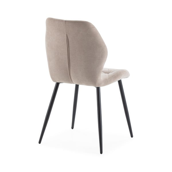 Beżowe krzesła zestaw 4 szt. Luna – Marckeric-image-4