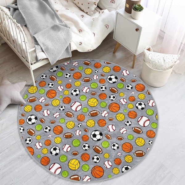 Dywan dziecięcy ø 80 cm Comfort – Mila Home-image-4