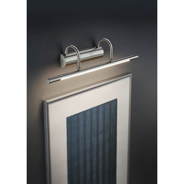 Kinkiet LED w kolorze srebra Cuadro – Trio-image-1