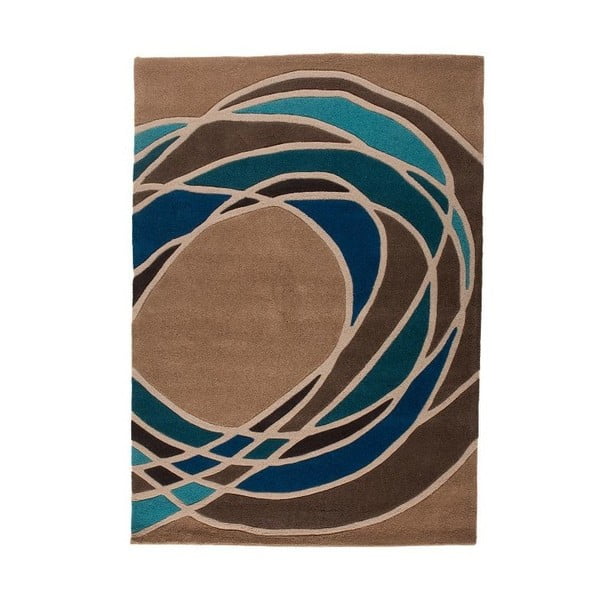 Dywan Flair Rugs Spectre Taupe/Teal, 120x170 cm