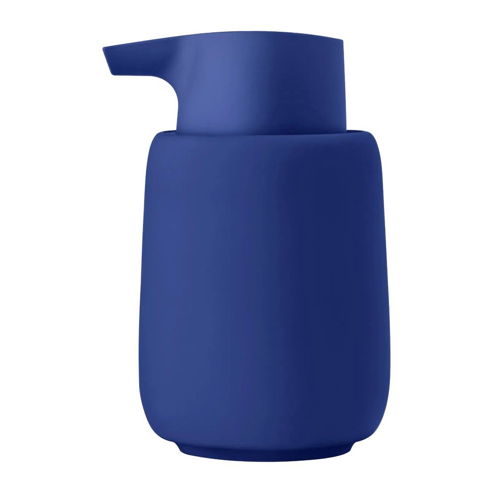 Niebieski ceramiczny dozownik do mydła 250 ml Sono – Blomus (zdjęcie 3)