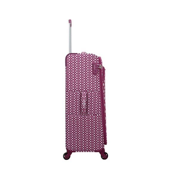 Fioletoworóżowa walizka z 4 kółkami Lollipops Jenny, wys. 77 cm-image-1
