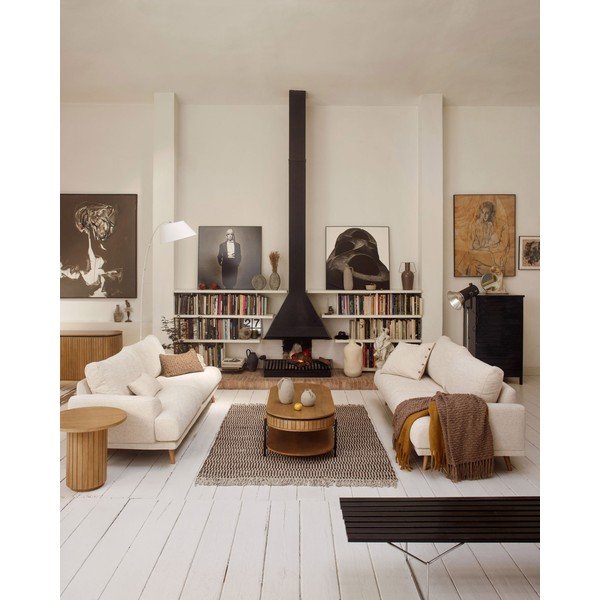 Beżowa sofa 231 cm Karin − Kave Home-image-1