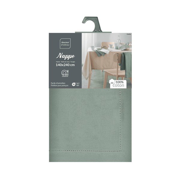 Bawełniany obrus odpowiedni do prania 140x240 cm Charline – douceur d'intérieur
