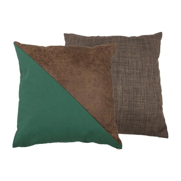 Zestaw 2 poduszek z wypełnieniem Karup Deco Cushion Pattern/Choco, 45x45 cm