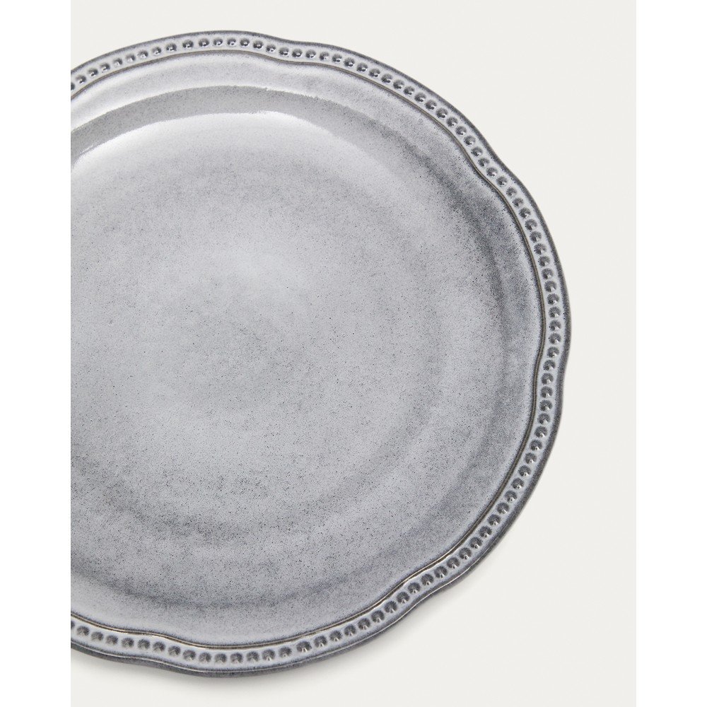 Niebieski ceramiczny talerz ø 27 cm Dovec – Kave Home (zdjęcie 5)