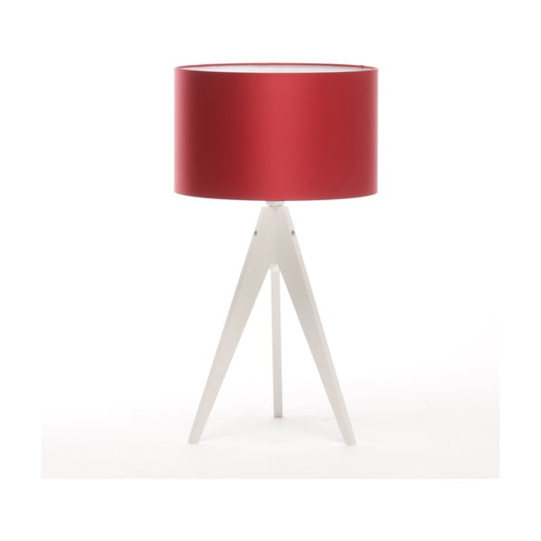 Lampa stołowa Artist Red/White, 65 cm