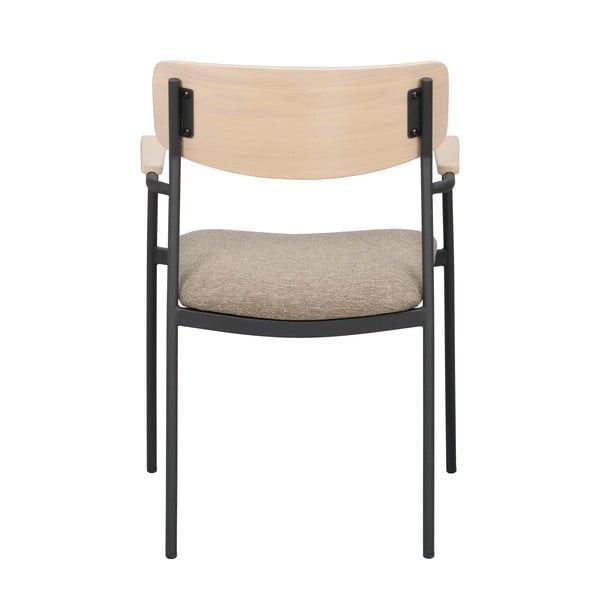 Beżowo-naturalne krzesła zestaw 2 szt. Maymont – Rowico-image-4