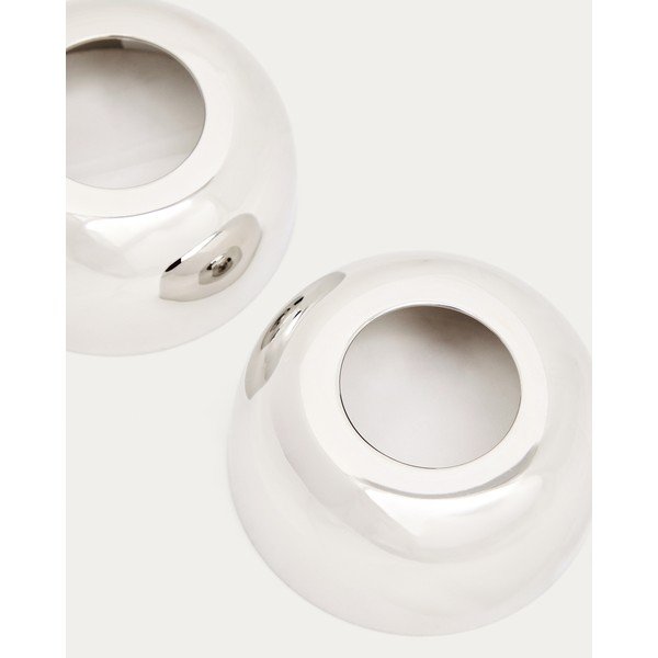 Kieliszki na jajka zestaw ze stali nierdzewnej 2 szt. Nirela – Kave Home-image-2