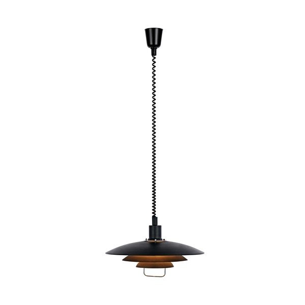 Czarna lampa wisząca Markslöjd Kikrenes, ø 48 cm-image-4