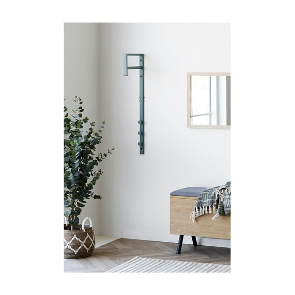 Miętowy metalowy wieszak ścienny 3 cm Trento – House Nordic-image-2