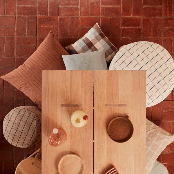 Drewniana taca ø 20 cm Inka – OYOY Living Design-image-2