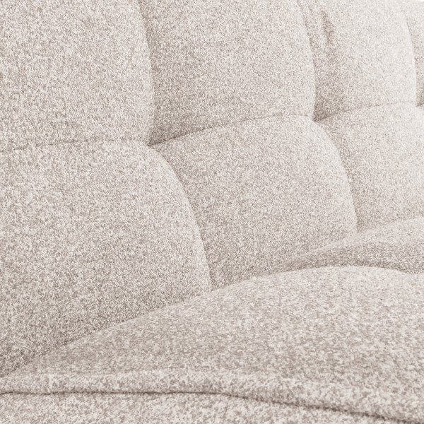 Beżowa sofa z materiału bouclé 204 cm Cluster – vtwonen-image-1