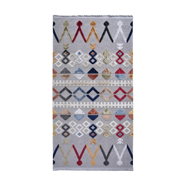Szary dywan z domieszką bawełny Vitaus Milas, 160x230 cm