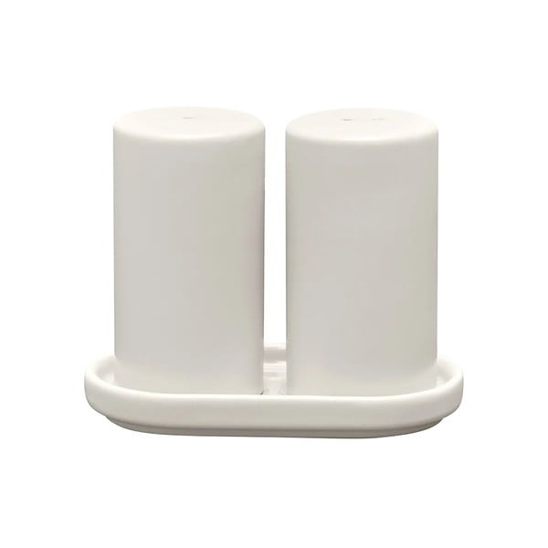 Solniczka i pieprzniczka ze stojakiem Pilar – Blomus