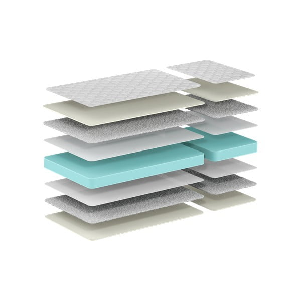 Piankowy materac dziecięcy 90x140 cm JUMPER – Vipack-image-2