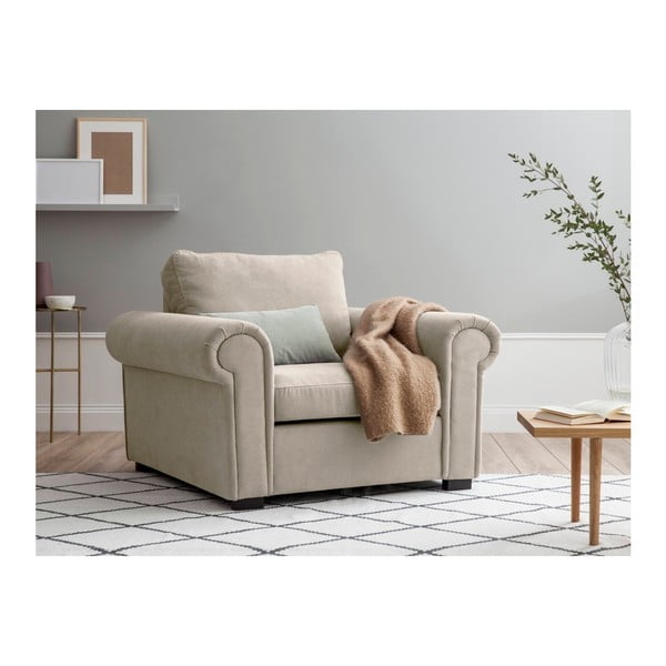 Beżowy fotel Windsor & Co Sofas Hermes-image-4