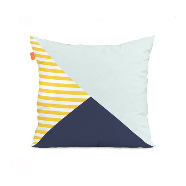 Zestaw 2 bawełnianych poszewek na poduszki Blanc Geo Dot-image-3