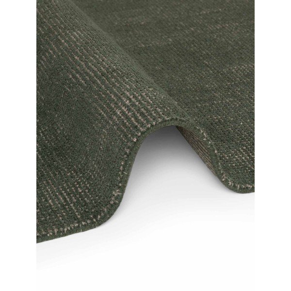 Ciemnozielony wełniany okrągły dywan tkany ręcznie ø 160 cm Greenwich – Ted Baker-image-3