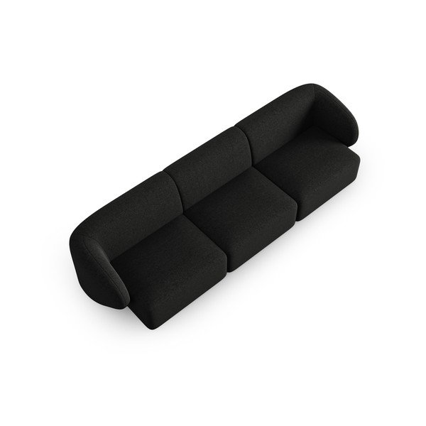 Czarna sofa 259 cm Shane – Micadoni Home-image-3