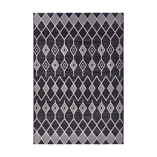 Antracytowy dywan odpowiedni na zewnątrz 155x230 cm – Elle Decoration