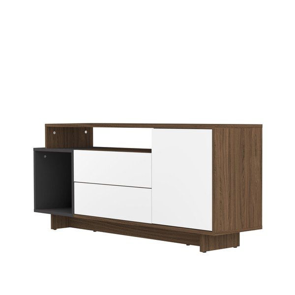 Biała szafka pod TV TemaHome Kube-image-4