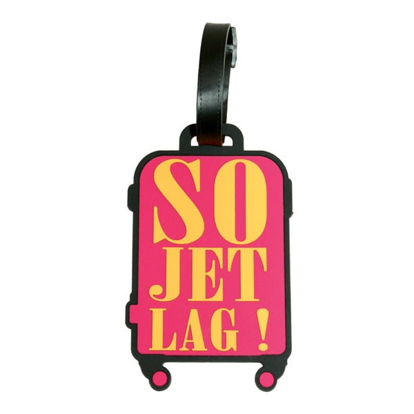 Etykieta na bagaż Incidence So Jet Lag