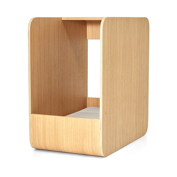 Konstrukcja legowiska dla kota Alto House Oak Natural – MiaCara-image-3