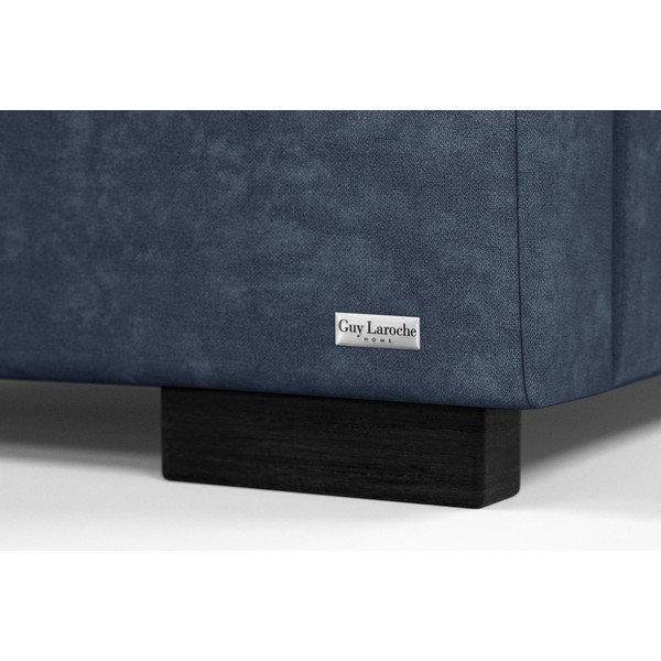 Ciemnoniebieskie łóżko dwuosobowe Guy Laroche Home Allure, 160x200 cm-image-4