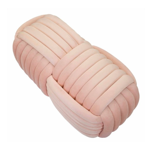 Jasnoróżowa aksamitna ławka Softy – Mauro Ferretti-image-3