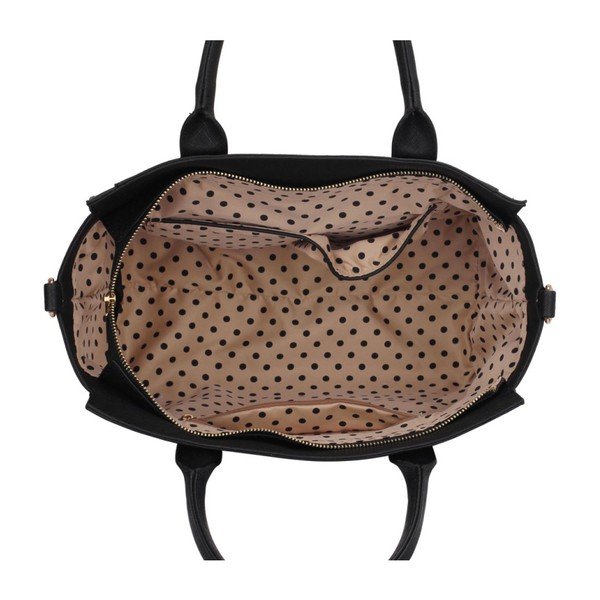 Torebka L&S Teri Black & Nude-image-3