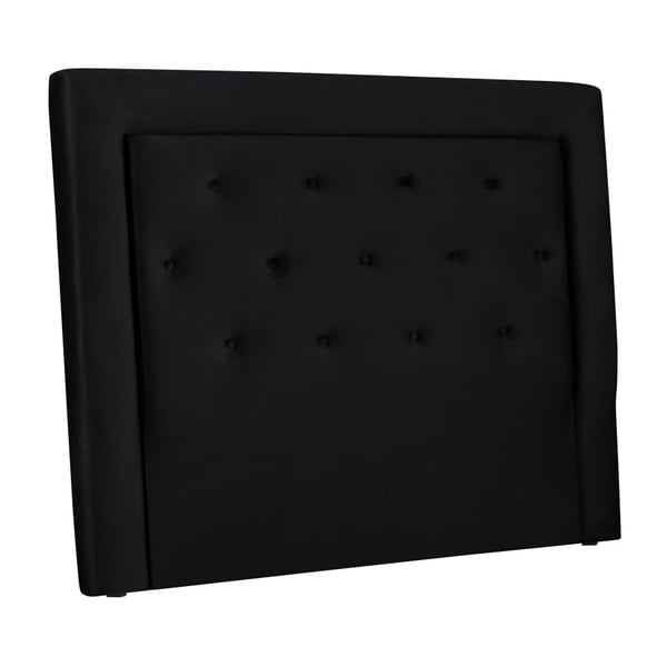 Czarny zagłówek łóżka Cosmopolitan Design Cloud, szer. 140 cm