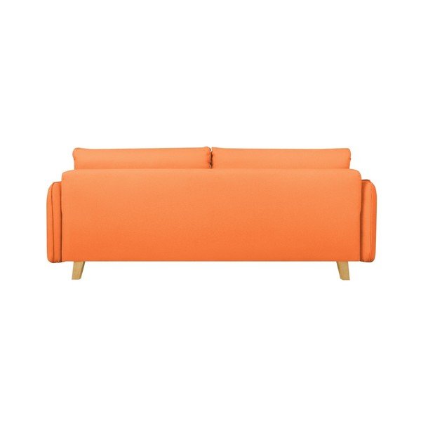 Pomarańczowa sofa 3-osobowa Kooko Home Bebop-image-4