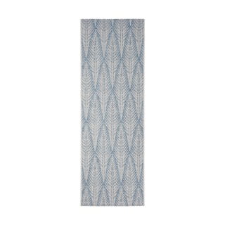 Szaroniebieski chodnik odpowiedni na zewnątrz NORTHRUGS Pella, 70x200 cm