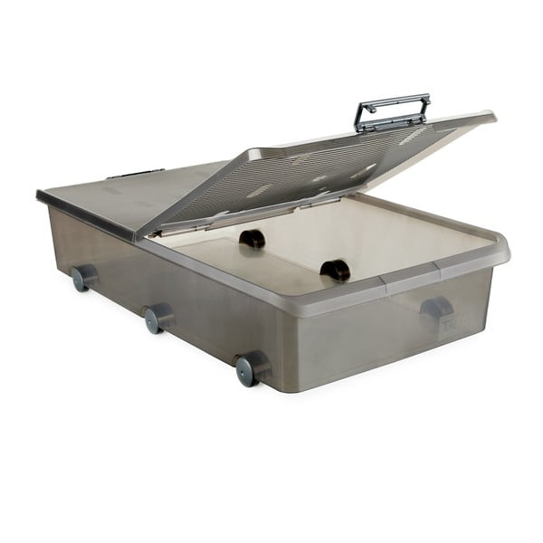 Szary pojemnik na kółkach pod łóżko Ta-Tay Storage Box-image-2