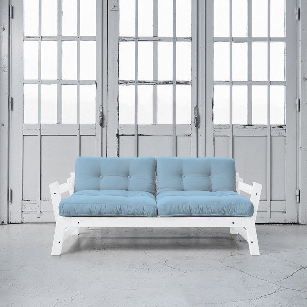 Sofa rozkładana Karup Step White/Celeste-image-1