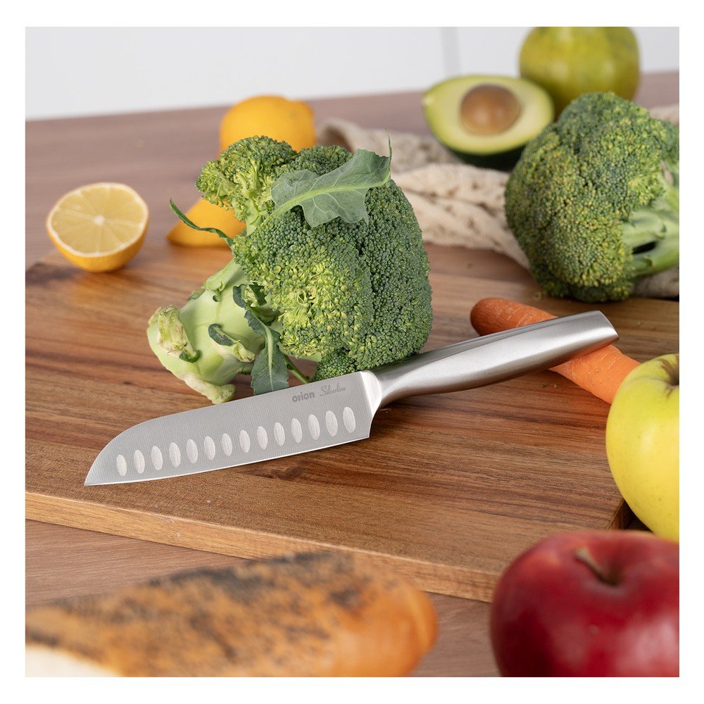 Nóż typu santoku ze stali nierdzewnej Silverline – Orion (zdjęcie 7)
