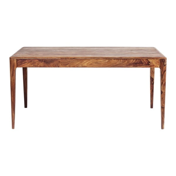 Stół do jadalni z drewna sheesham Kare Design Brooklyn Nature, 160x80 cm
