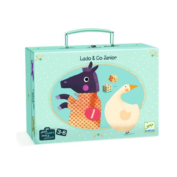 Gra planszowa Nomad Ludo & Co Junior – Djeco-image-1