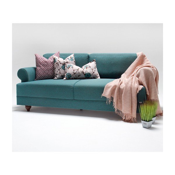 Turkusowa sofa Balcab Home Karin-image-2