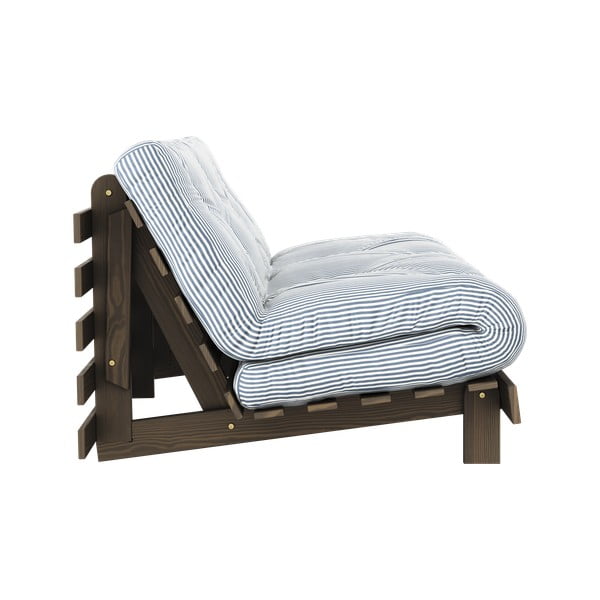 Biała/jasnoniebieska rozkładana sofa 160 cm Roots - Karup Design-image-3