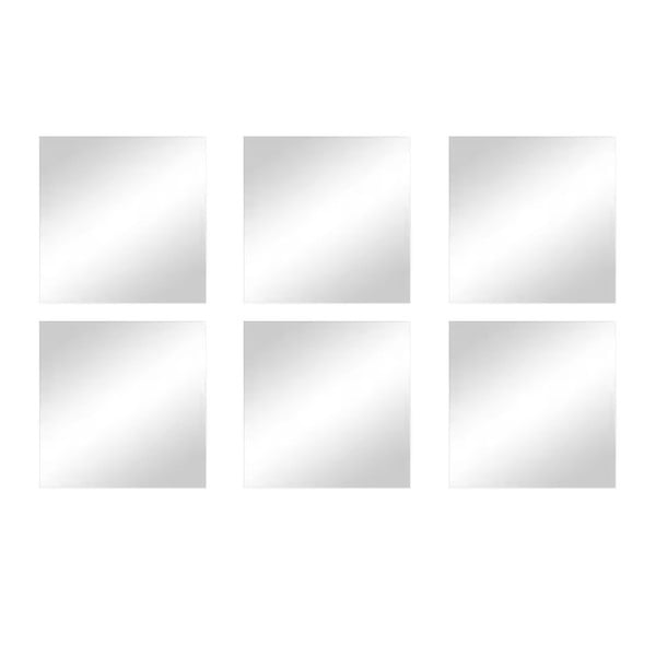 Lustra ścienne 6 szt. 10x10 cm – MSV