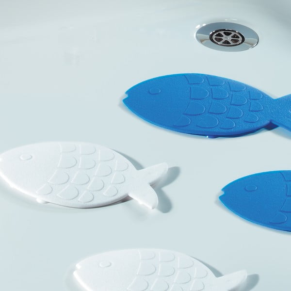 Dziecięce maty antypoślizgowe do wanny 5 szt. 16x10,5 cm Globefish – Spirella-image-1