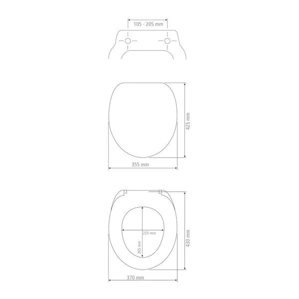 Deska sedesowa wolnoopadająca 37 x 43 cm Rustic – Wenko-image-3