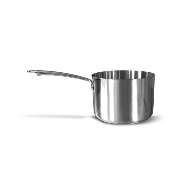 Wysoki rondel w kolorze srebra Pentole Agnelli 1907, ø 14 cm-image-1