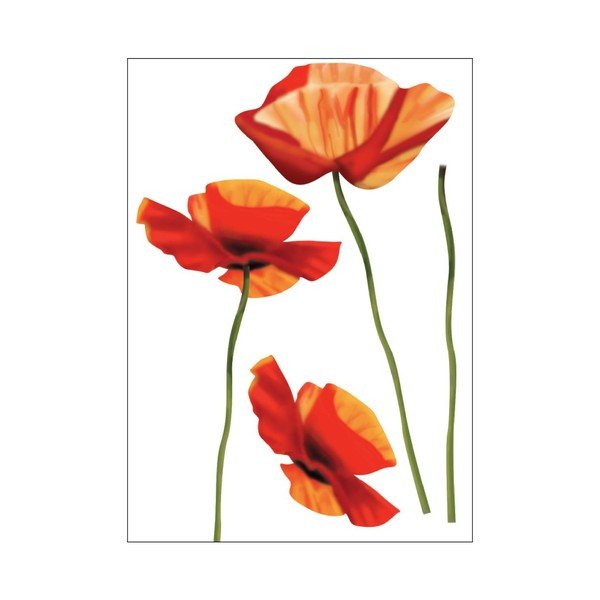 Naklejka Poppies-image-1