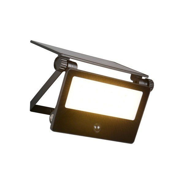 Lampa zewnętrzna ścienna LED z czujnikiem ruchu solarna (wysokość 17,5 cm) Moura – Reality-image-3