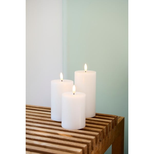 Świeczki LED zestaw 3 szt. (wysokość 15 cm) Sille Rechargeable – Sirius-image-4