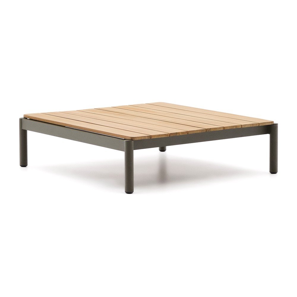Stolik ogrodowy z litego drewna tekowego 89x91 cm Sorells – Kave Home