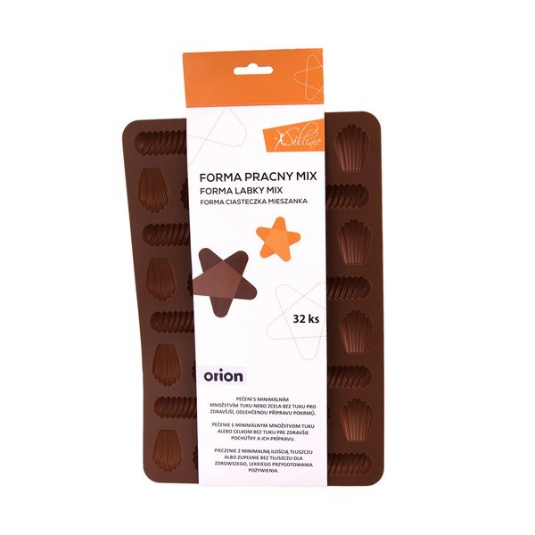 Brązowa silikonowa forma Orion Candy, 31x21 cm-image-2